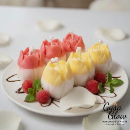 Luxury Rose Candle Collection – Artisan Gift Set